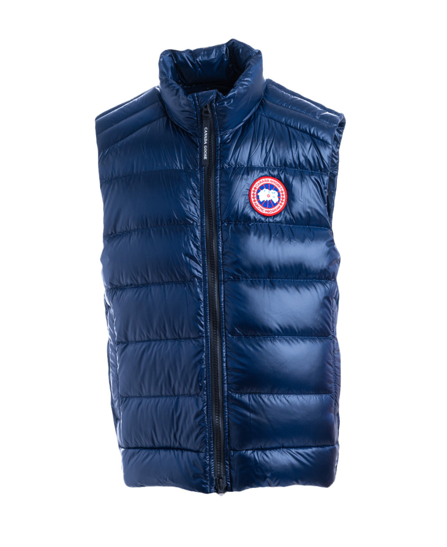 CANADA GOOSE CANADA GOOSE ZIPPED LOGO PATCH DOWN GILET
