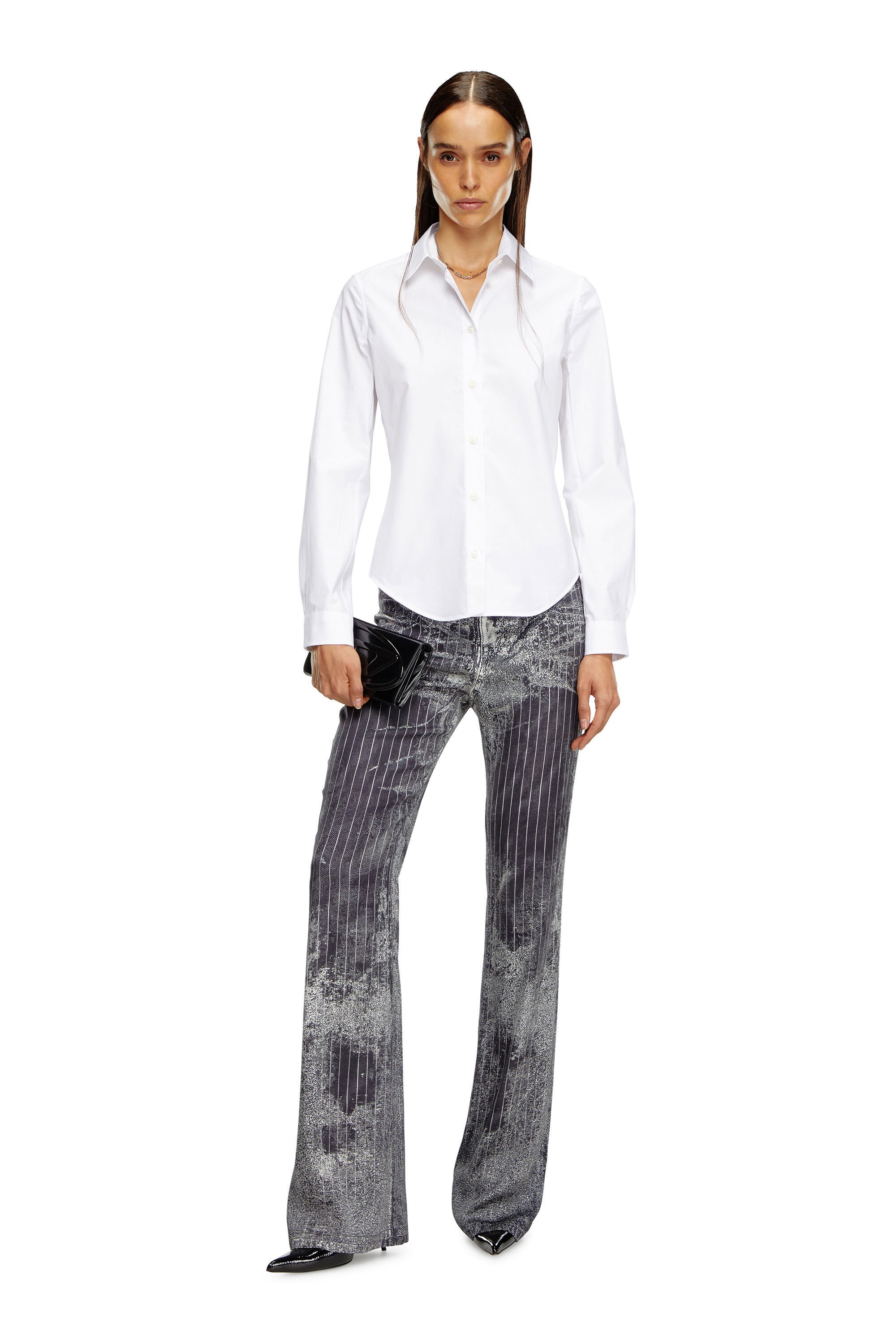 Diesel C-gisel-p1 Shirt In White