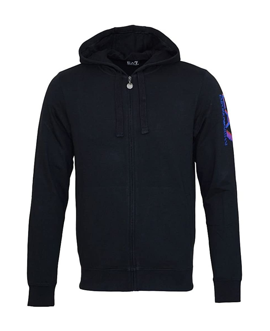 EA7 HOODED CASUAL JACKET