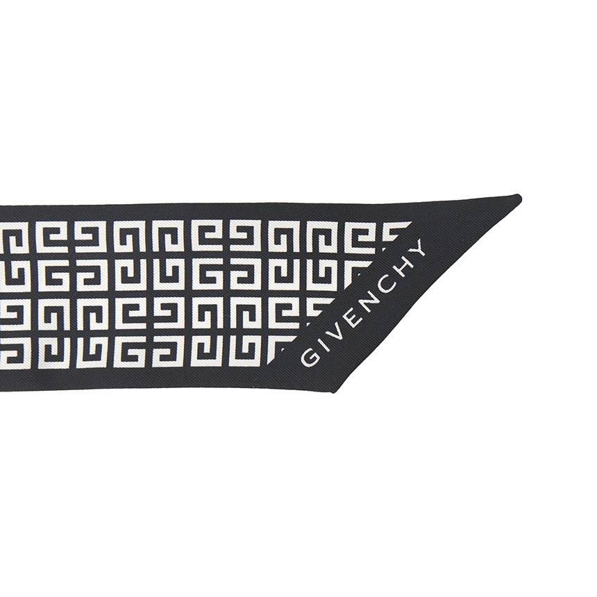 Shop Givenchy Pointed Scarf In Black
