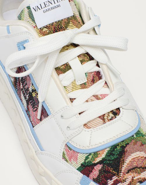 Shop Valentino Freedots Sneakers In White