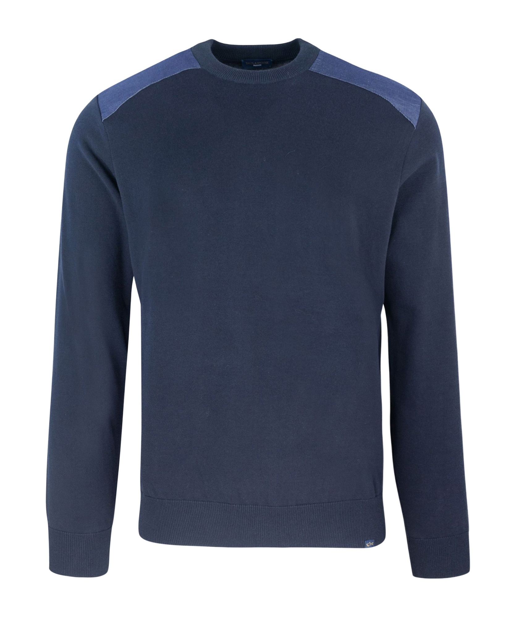Paul & Shark Long-sleeved Sweater In Blue
