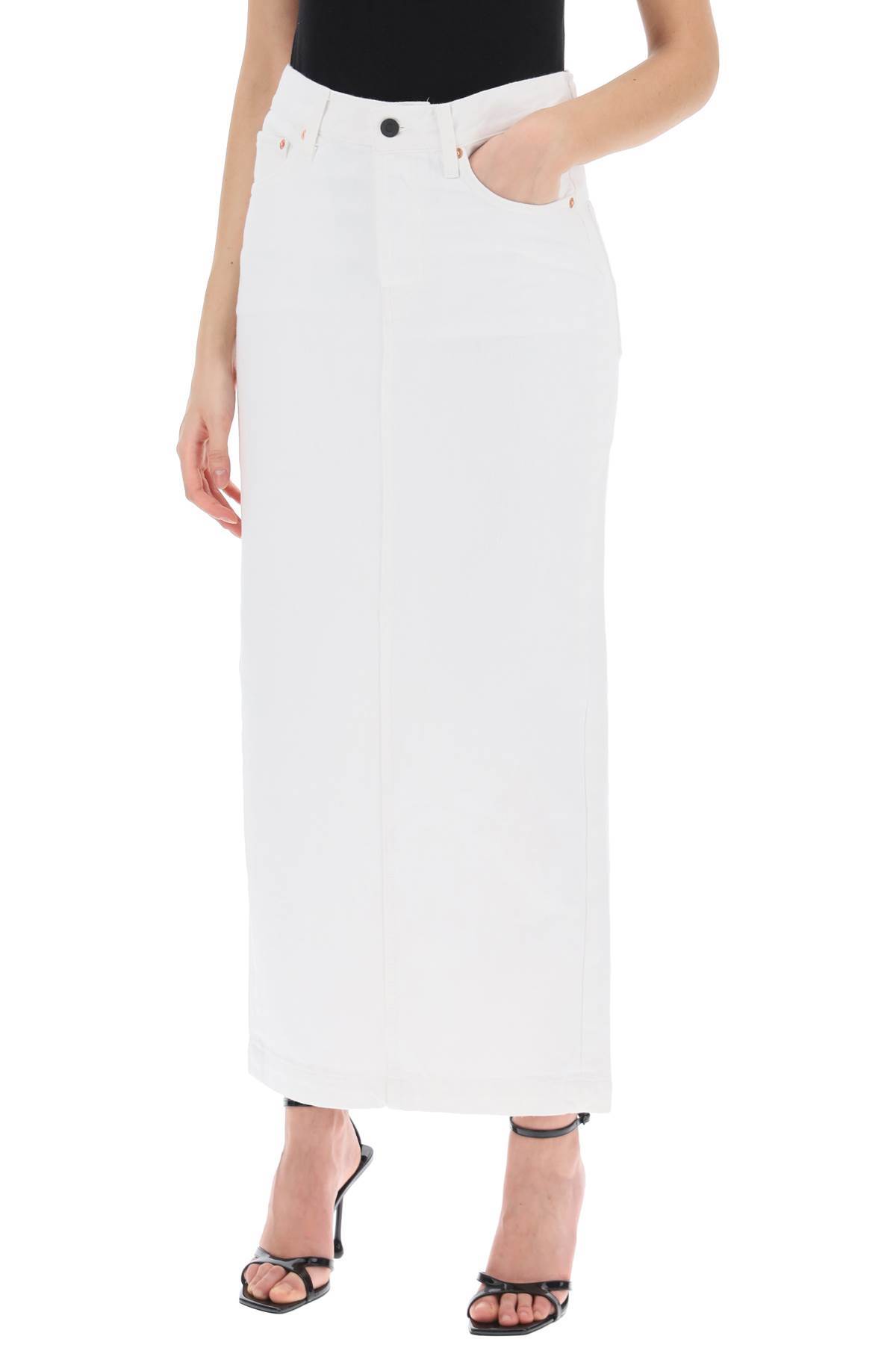 Wardrobe.nyc Denim Straight Skirt