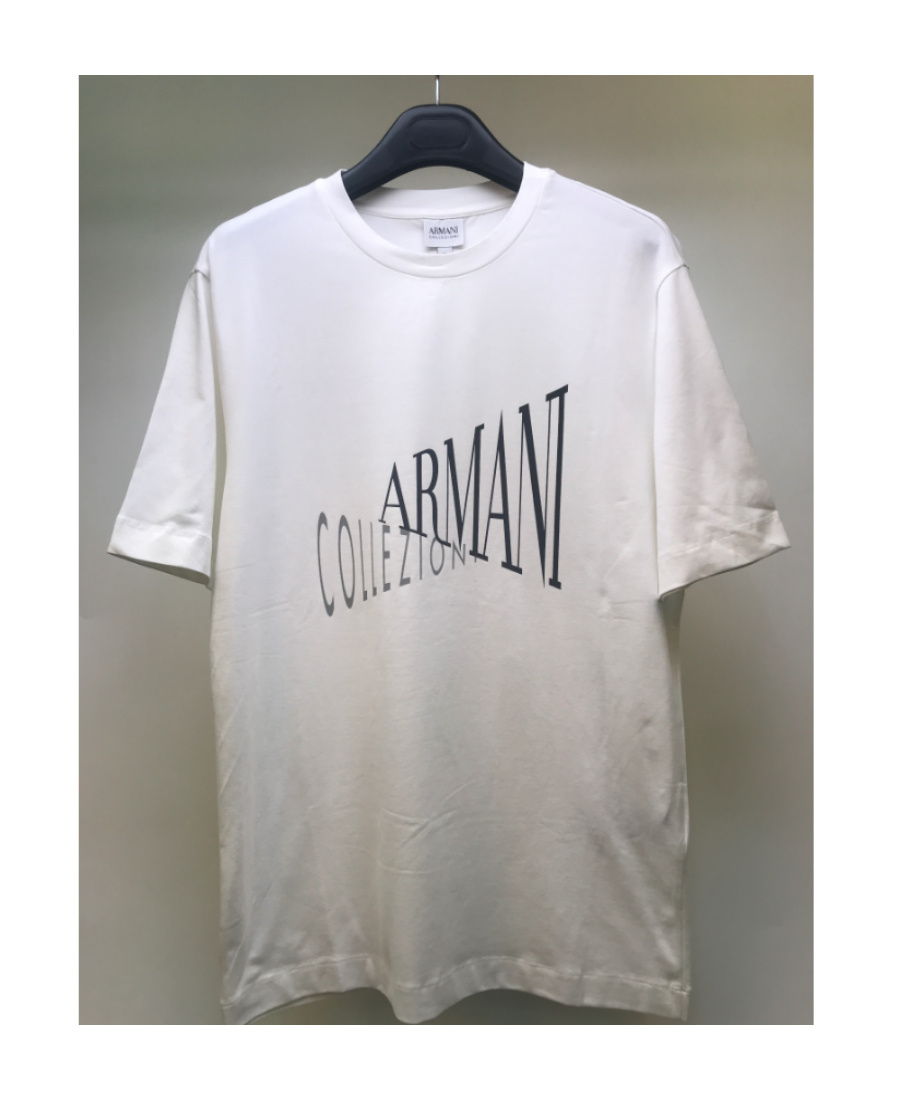 ARMANI COLLEZIONI LOGO DETAILS SHORT-SLEEVED T-SHIRT
