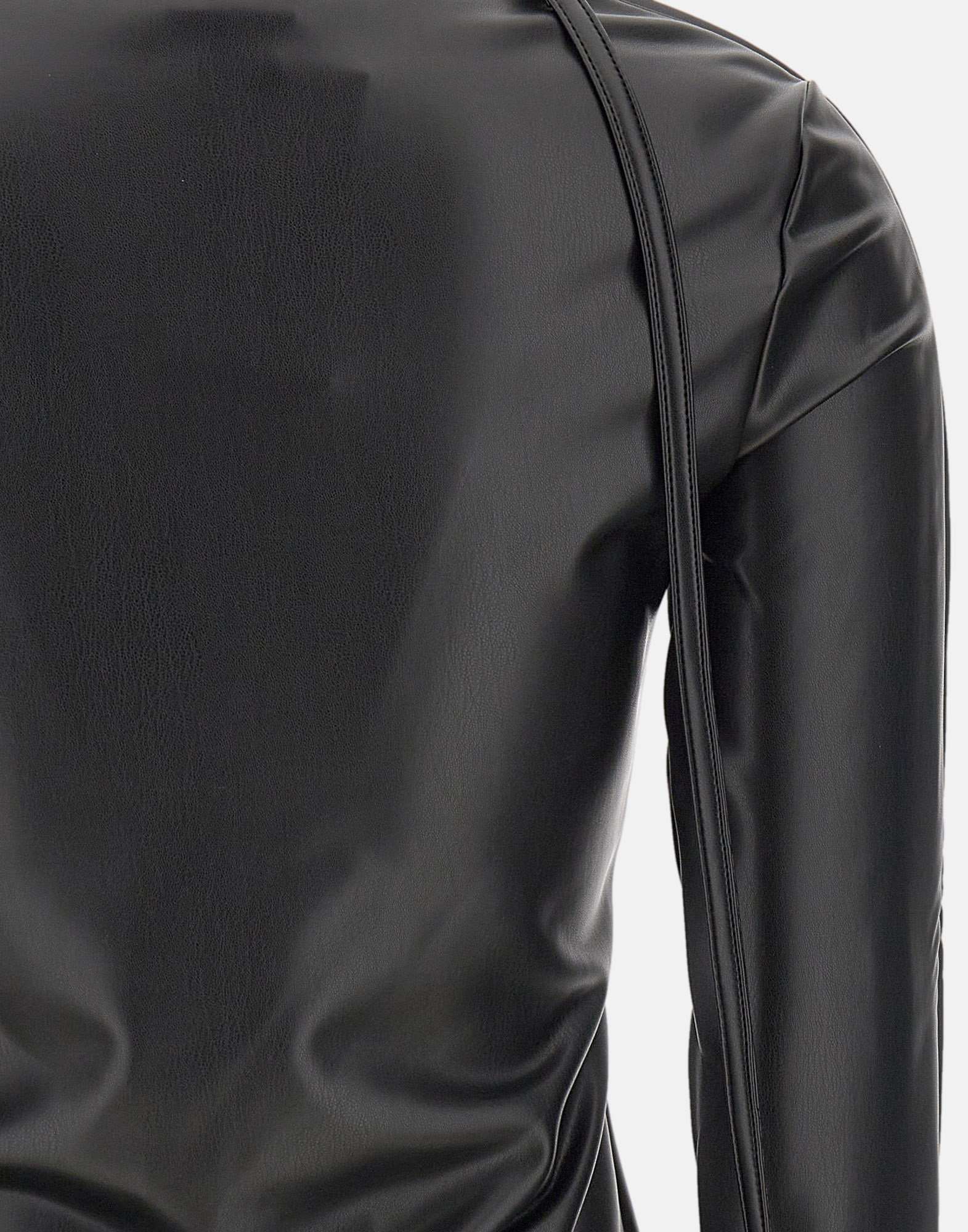 Courrèges Long-sleeved Casual Jacket In Black