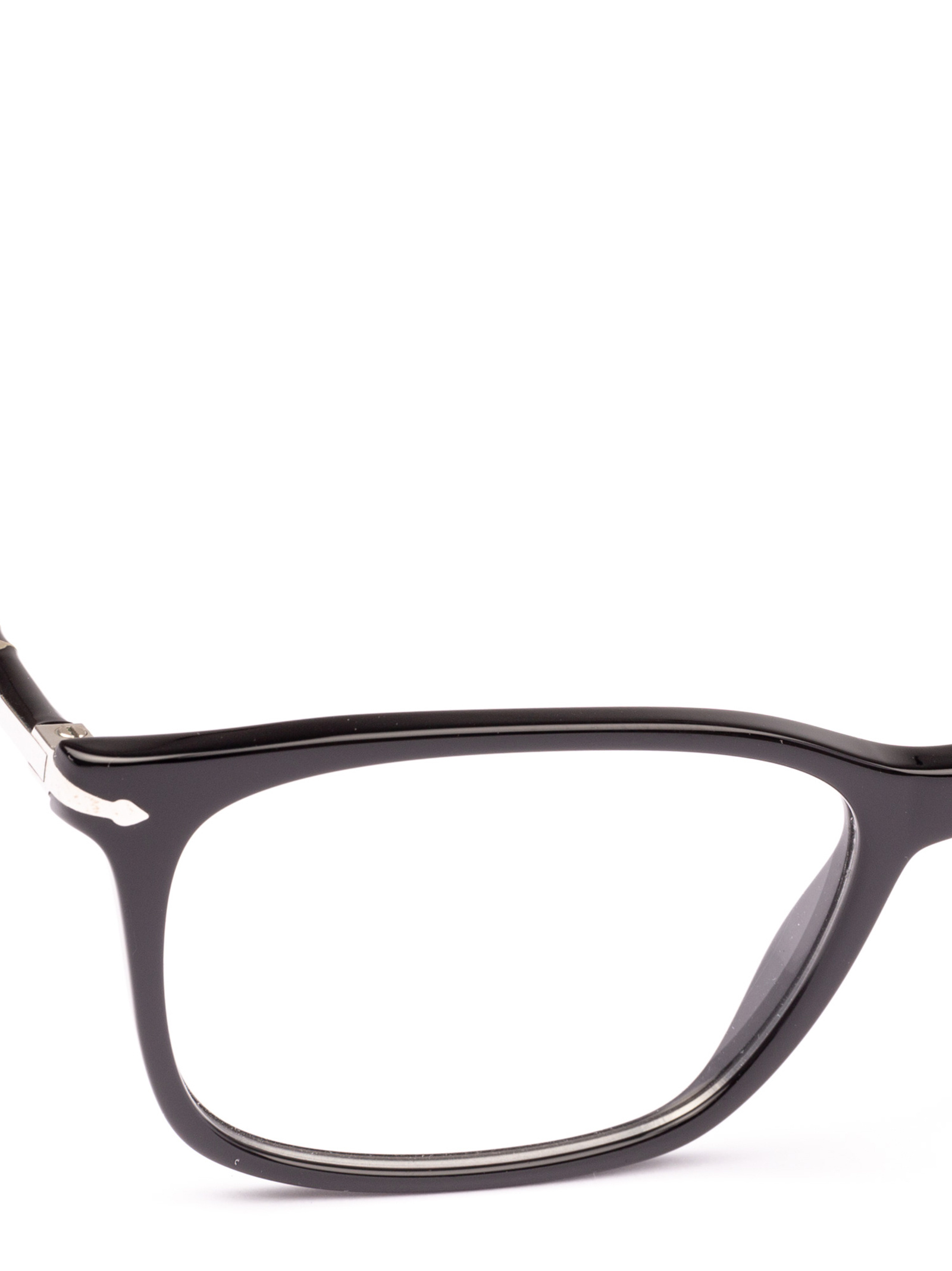 Persol Rectangular Frame Glasses In Black