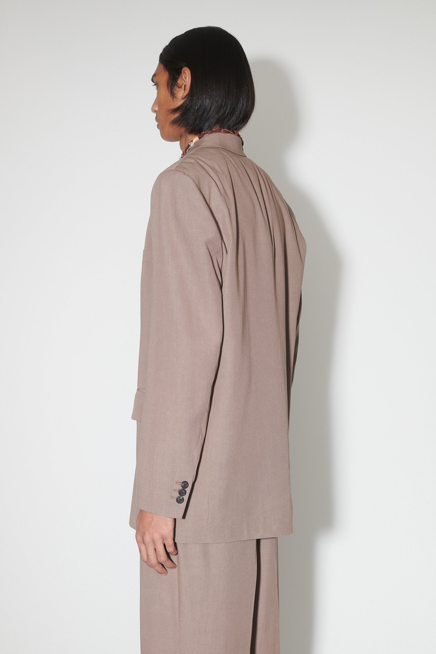 Our Legacy Vienna Single-breasted Blazer In Brown