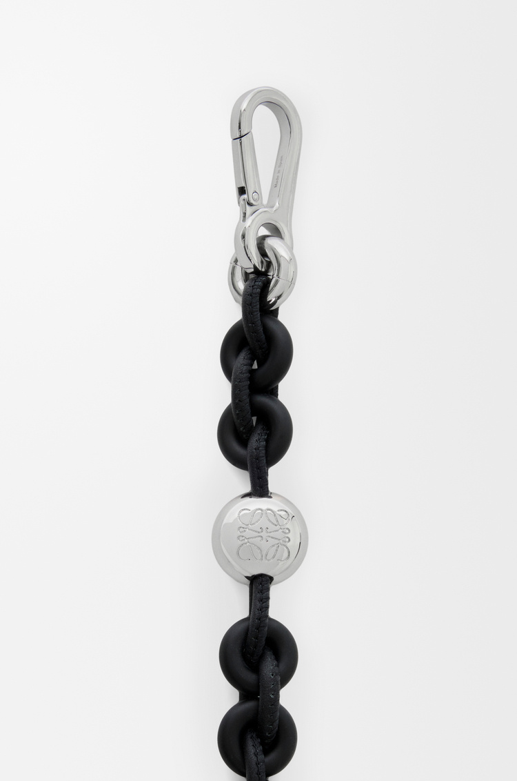 Loewe Donut Chain In Calfskin In Black