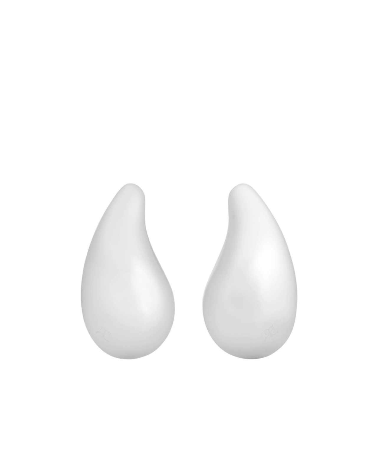 COURRÈGES DROP CLIP-ON EARRINGS