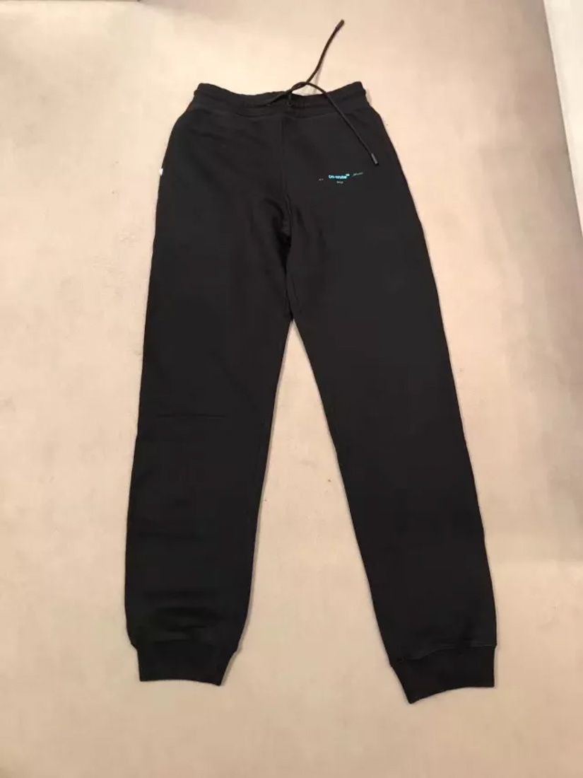 Off-white Arrows-print Drawstring Track Pants In Black