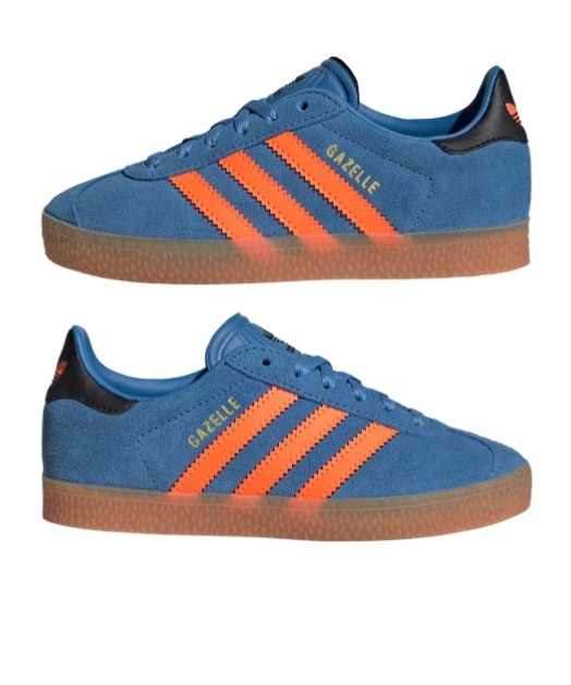 Shop Adidas Originals Gazelle Shoes Kids In Blue
