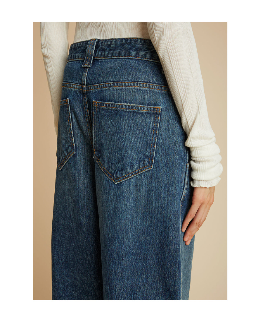 KHAITE THE BACALL LOW-RISE JEANS