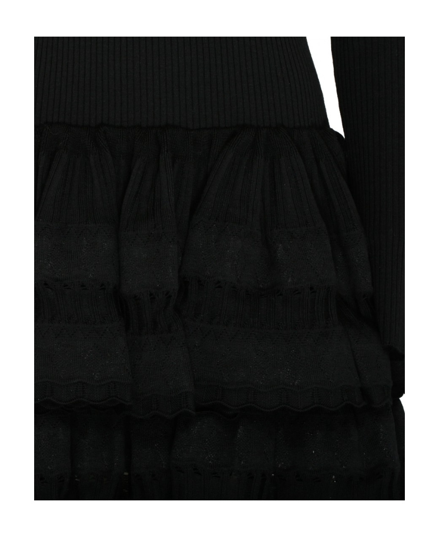 ALAÏA RUFFLED DRESS