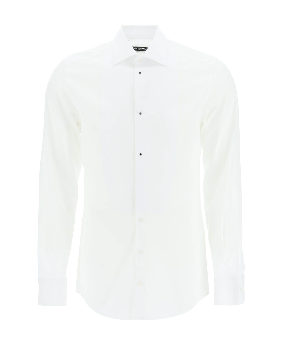 Dolce & Gabbana Gold Slim Fit Tuxedo In White