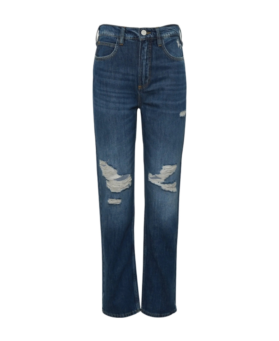 FRAME BELT RING DENIM TROUSERS