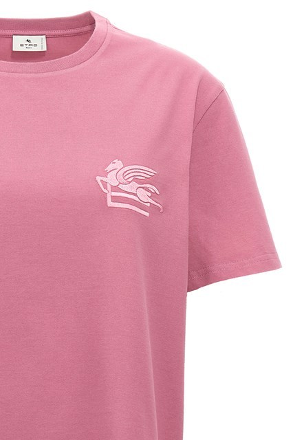 Etro T-shirt With Embroidered Pegaso