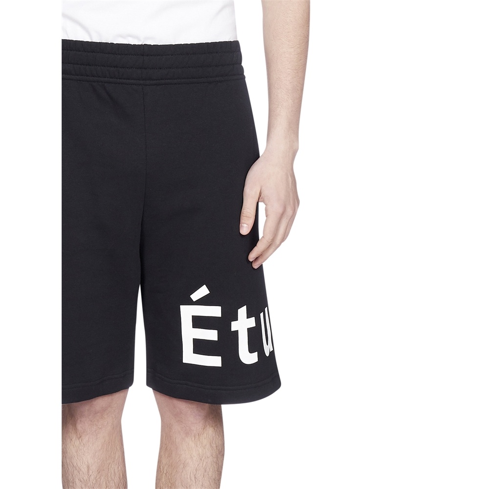 ETUDES STUDIO LOGO PRINT SHORTS 