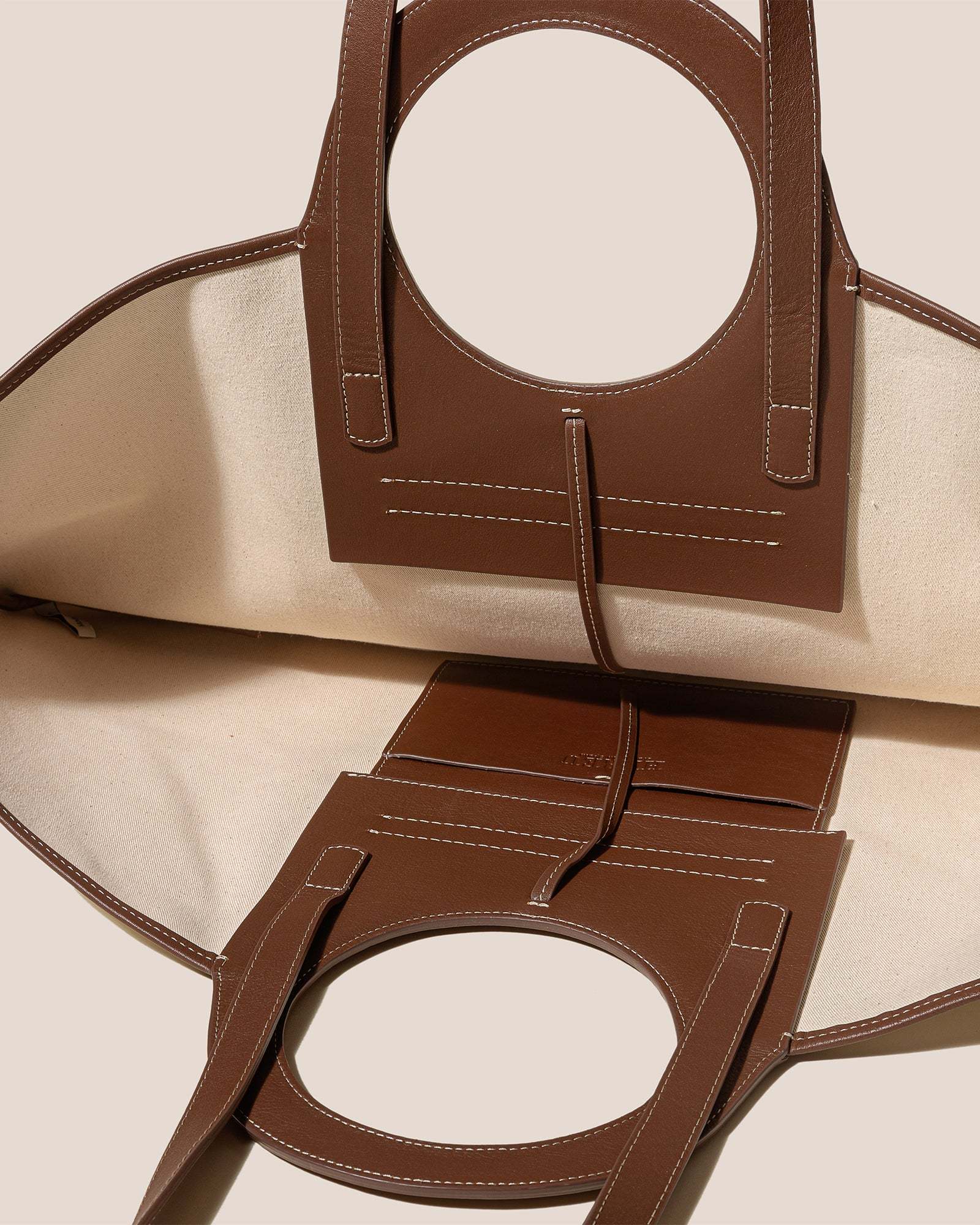 Hereu Cala Large Canvas Tote Bag In Nude