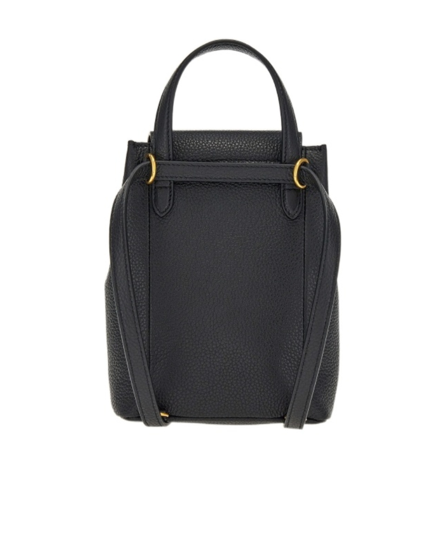 Ferragamo Mini Gancini Backpack In Black