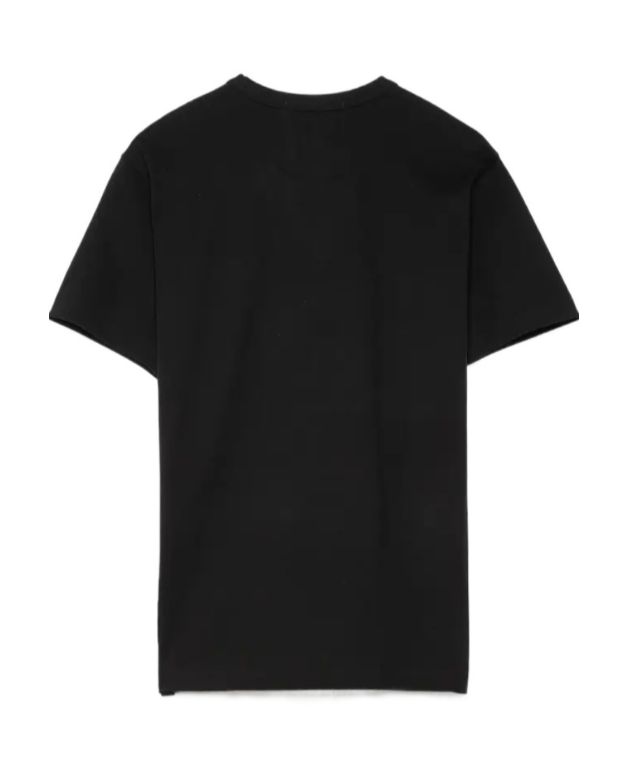 Comme Des Garçons Play Comme Des Garcons Play Mens Black Heart-logo Cotton-jersey T-shirt In Black