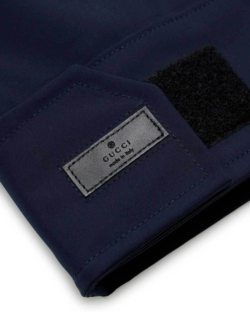 GUCCI HOODED AND ROPE-DRAWN CASUAL JACKET