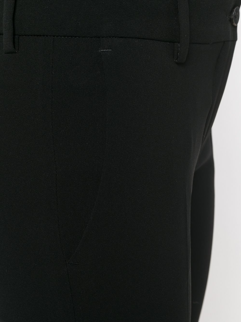 Shop Alberto Biani Classic Cropped Trousers In Black