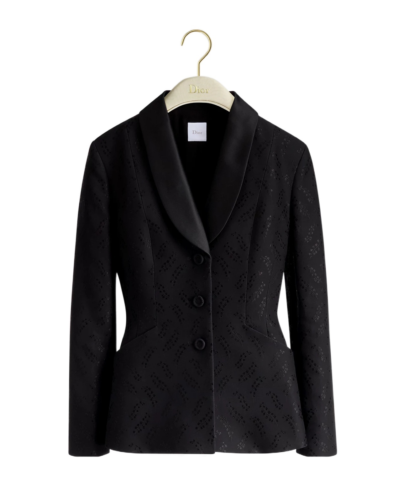 Dior Fitted Jacket In Black