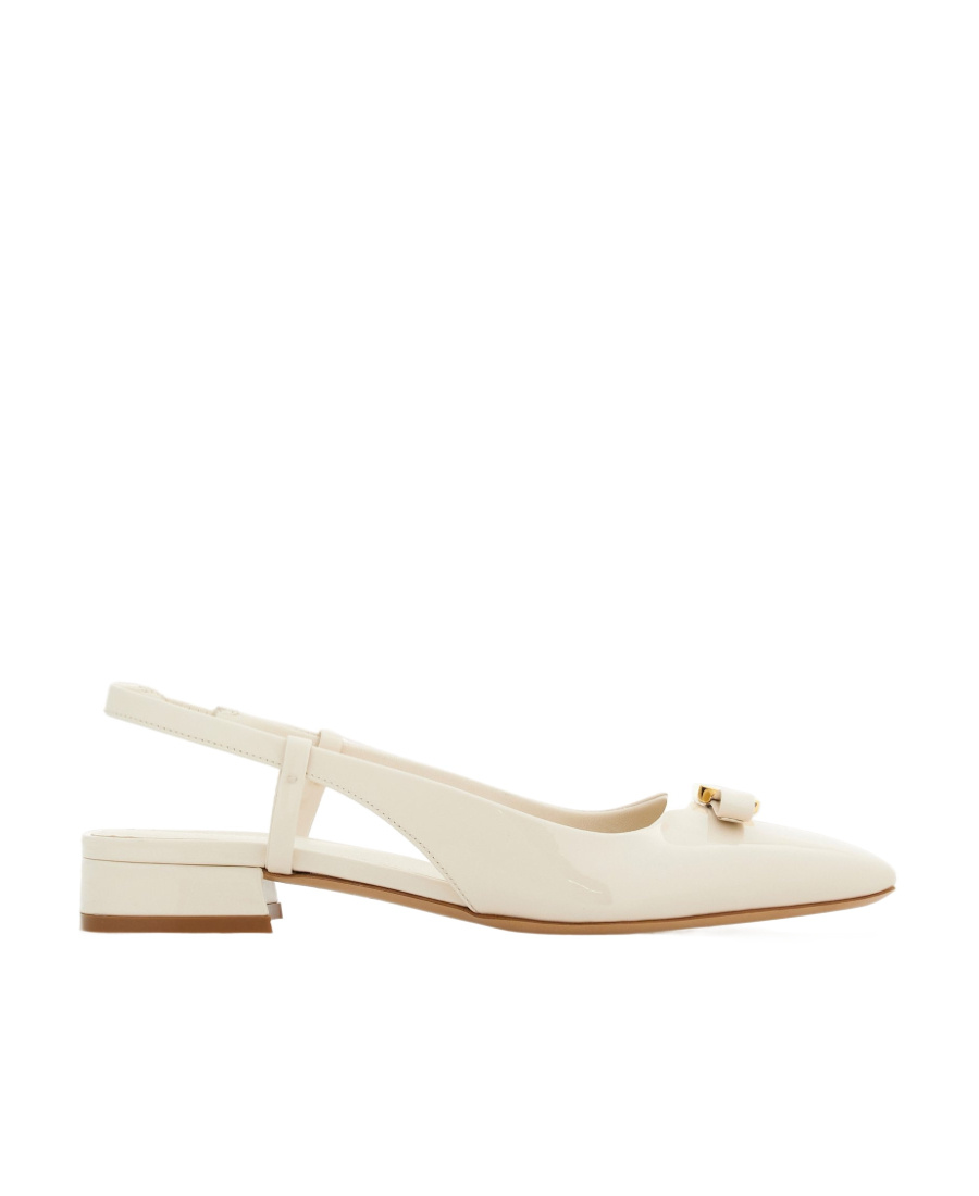 FERRAGAMO MINI BOW HEEL SHOES