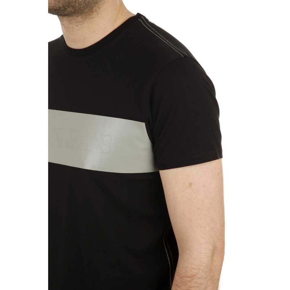 Armani Jeans Logo Details T-shirt In Black