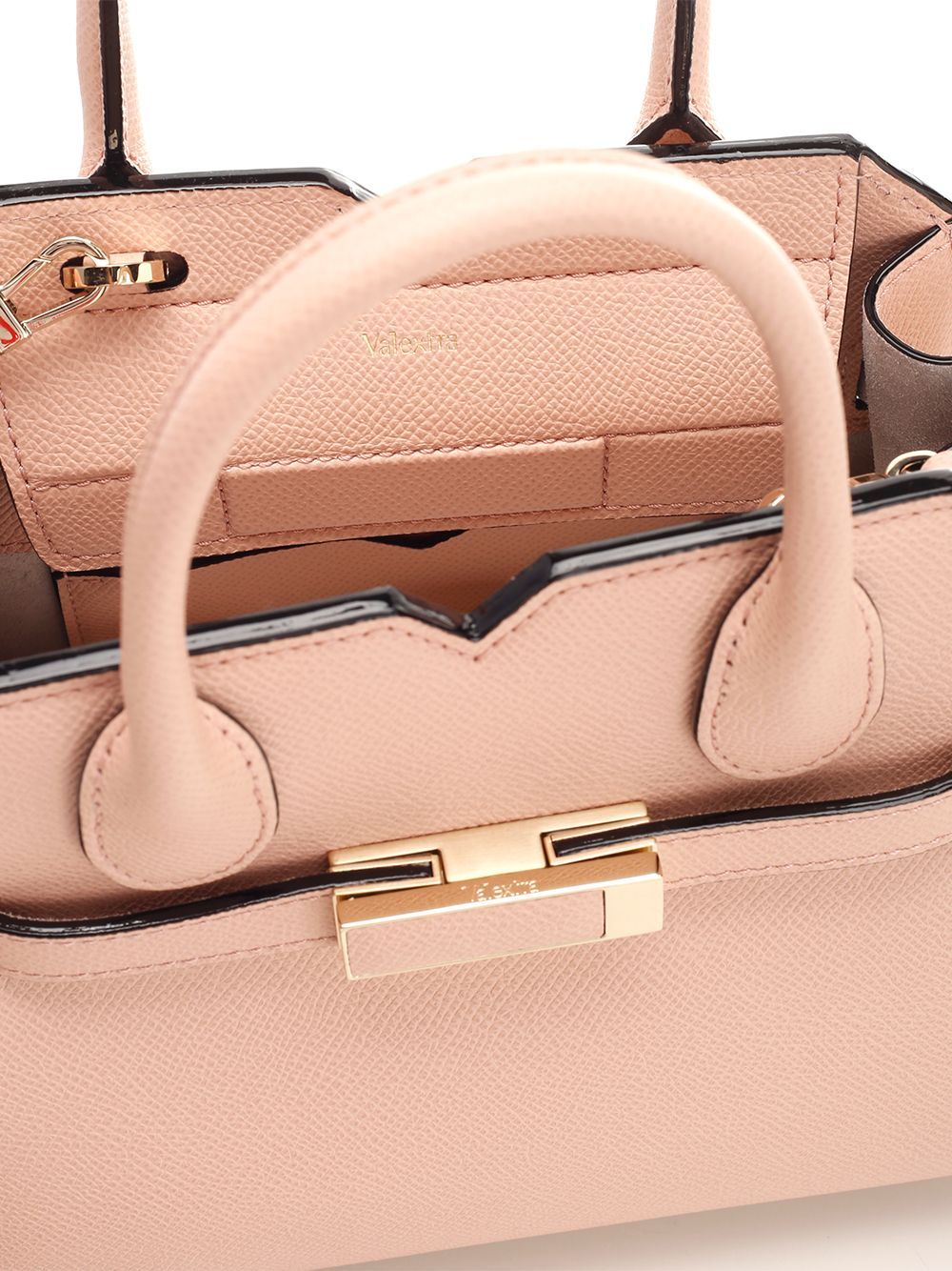 Valextra Milano Shoulder Bag In Nude