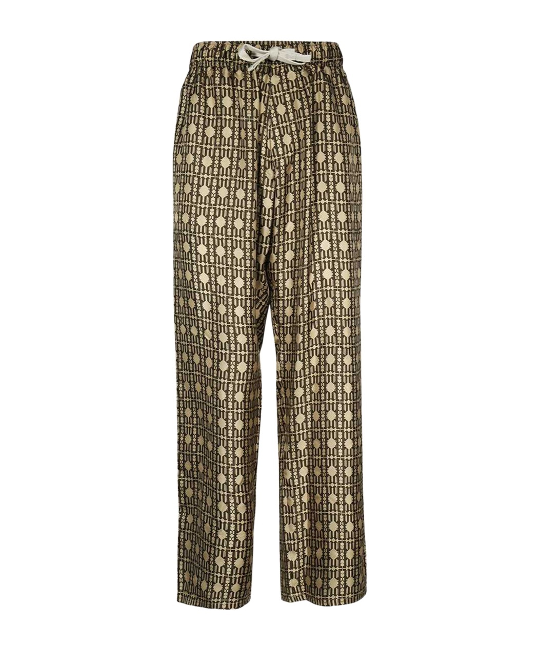 Palm Angels Drawstring Casual Pants In Multicolor