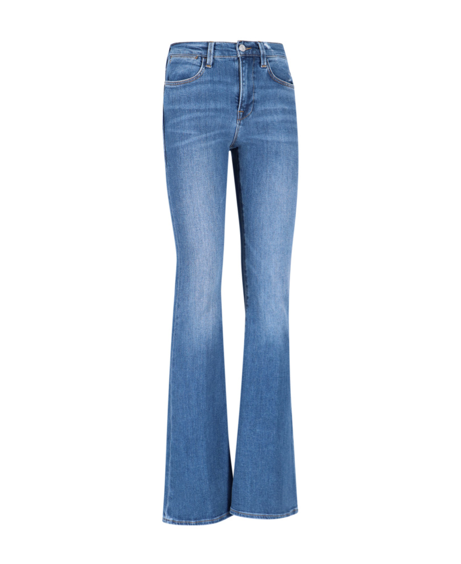 FRAME LE HIGH FLARED JEANS