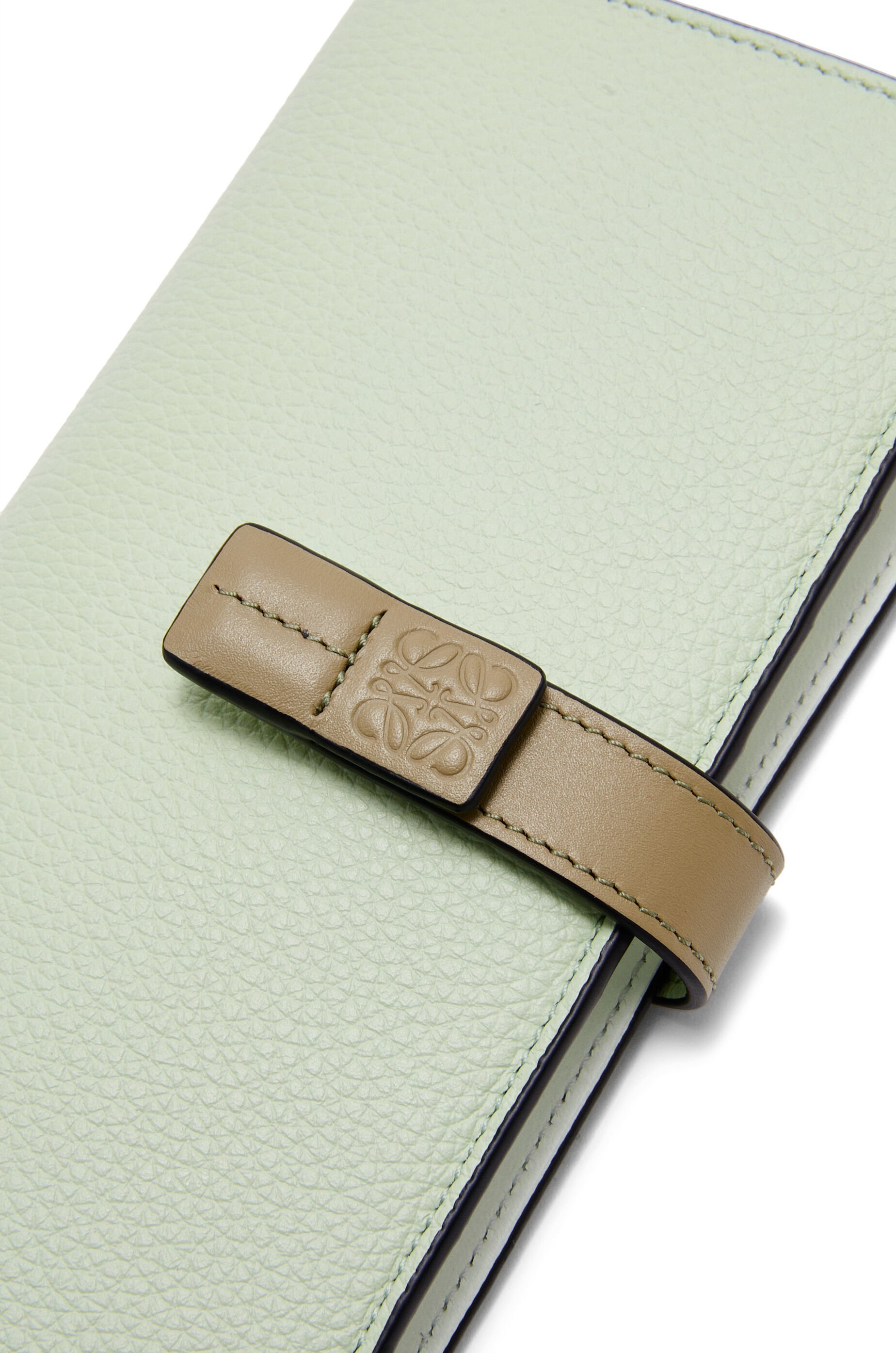 Loewe Large Vertical Wallet In Brown