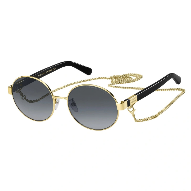 Marc Jacobs Chain Sunglasses In Gray