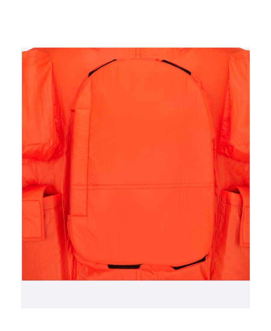 Dior Multi-pocket Jacket In Orange