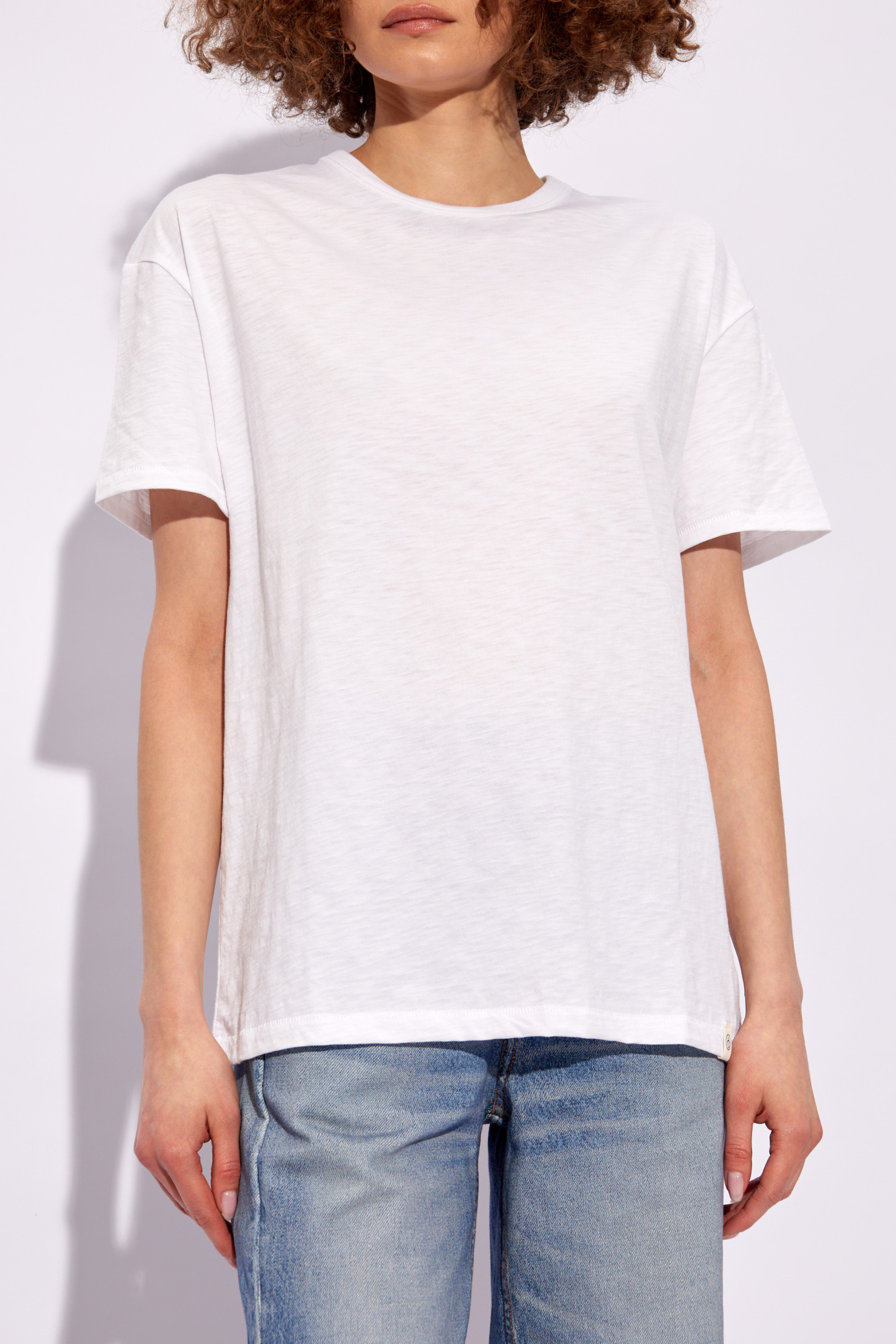 Rag & Bone Short-sleeved T-shirt In White