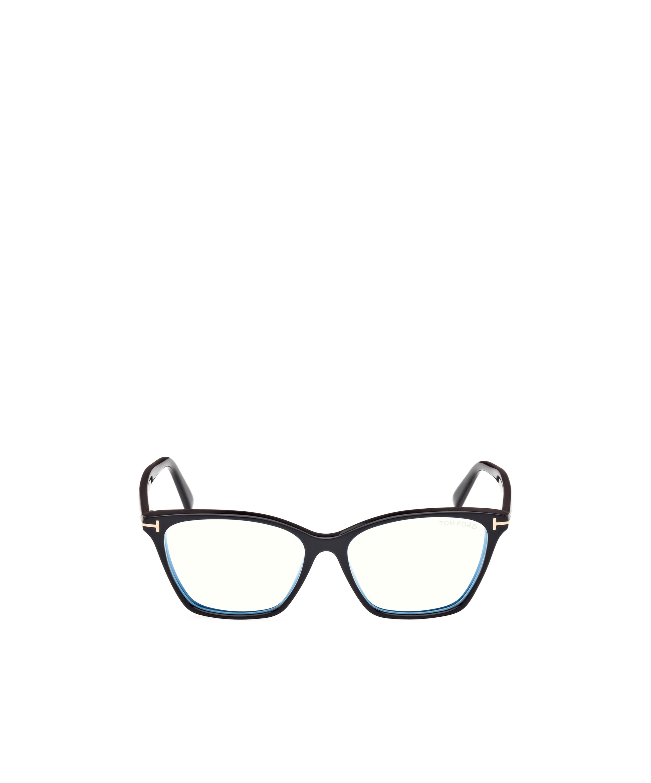 Tom Ford Eyewear Rectangle Frame Glasses In White