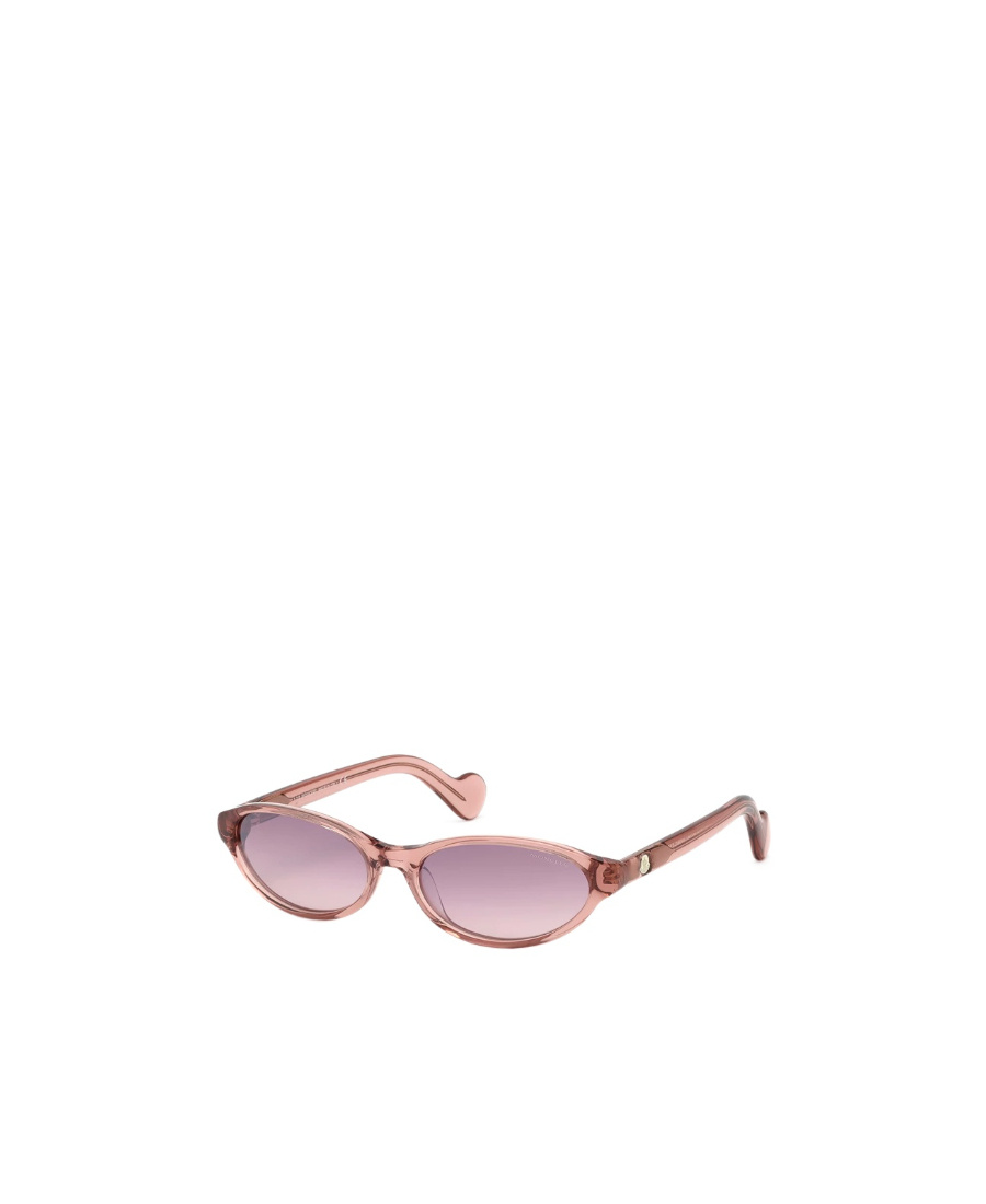 MONCLER MONCLER EYEWEAR OVAL FRAME SUNGLASSES 