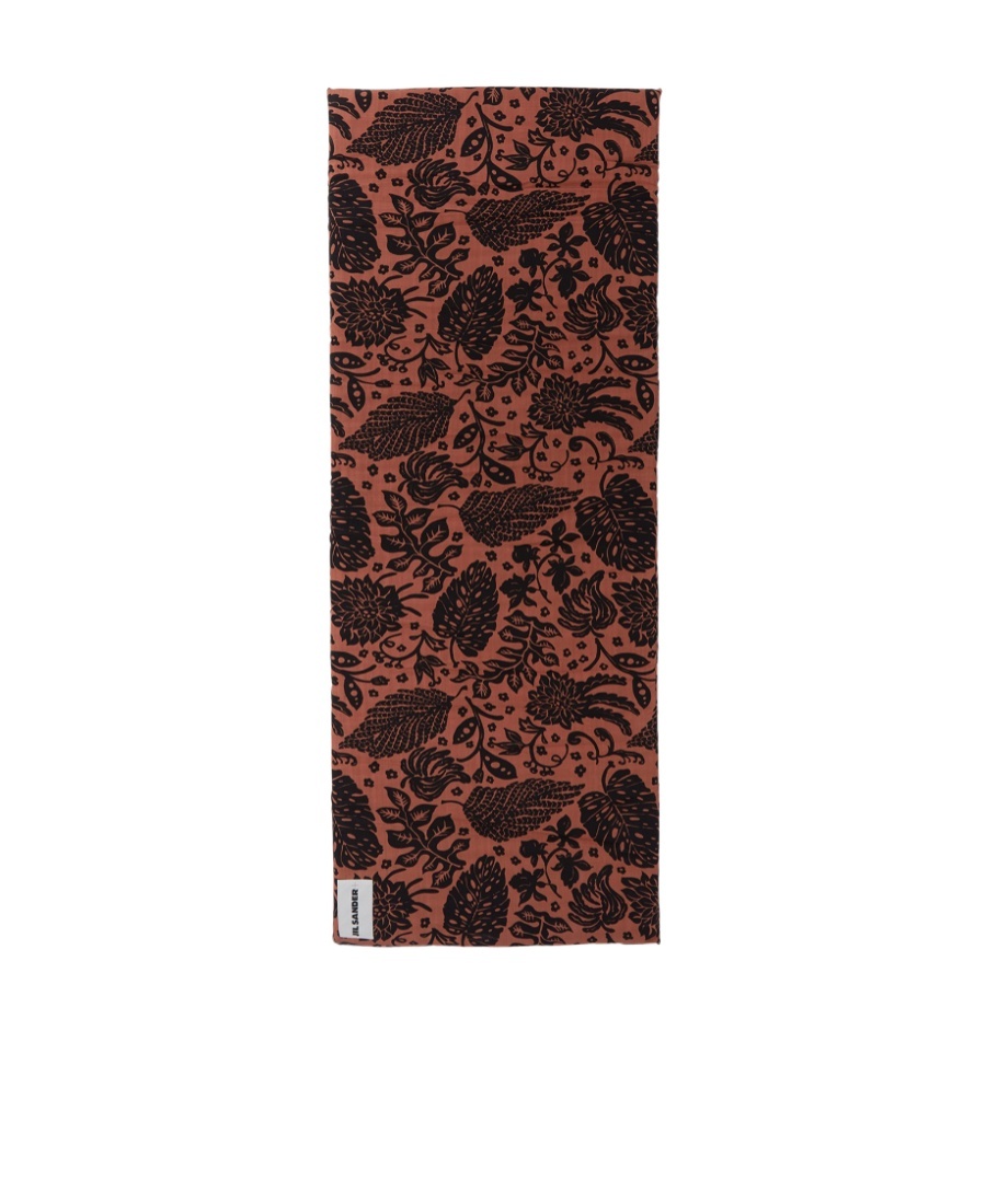 Jil Sander Tropical Beach Mat In Brown