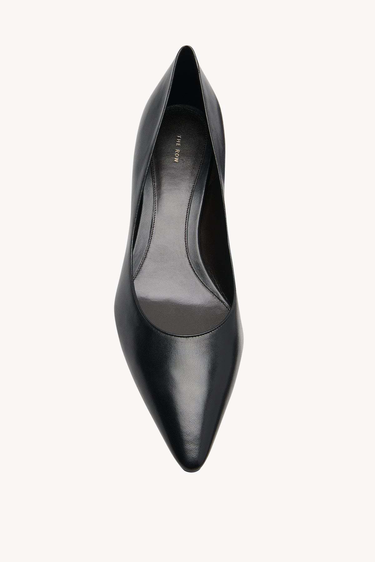 The Row Liisa Kitten Heel Pumps In Black