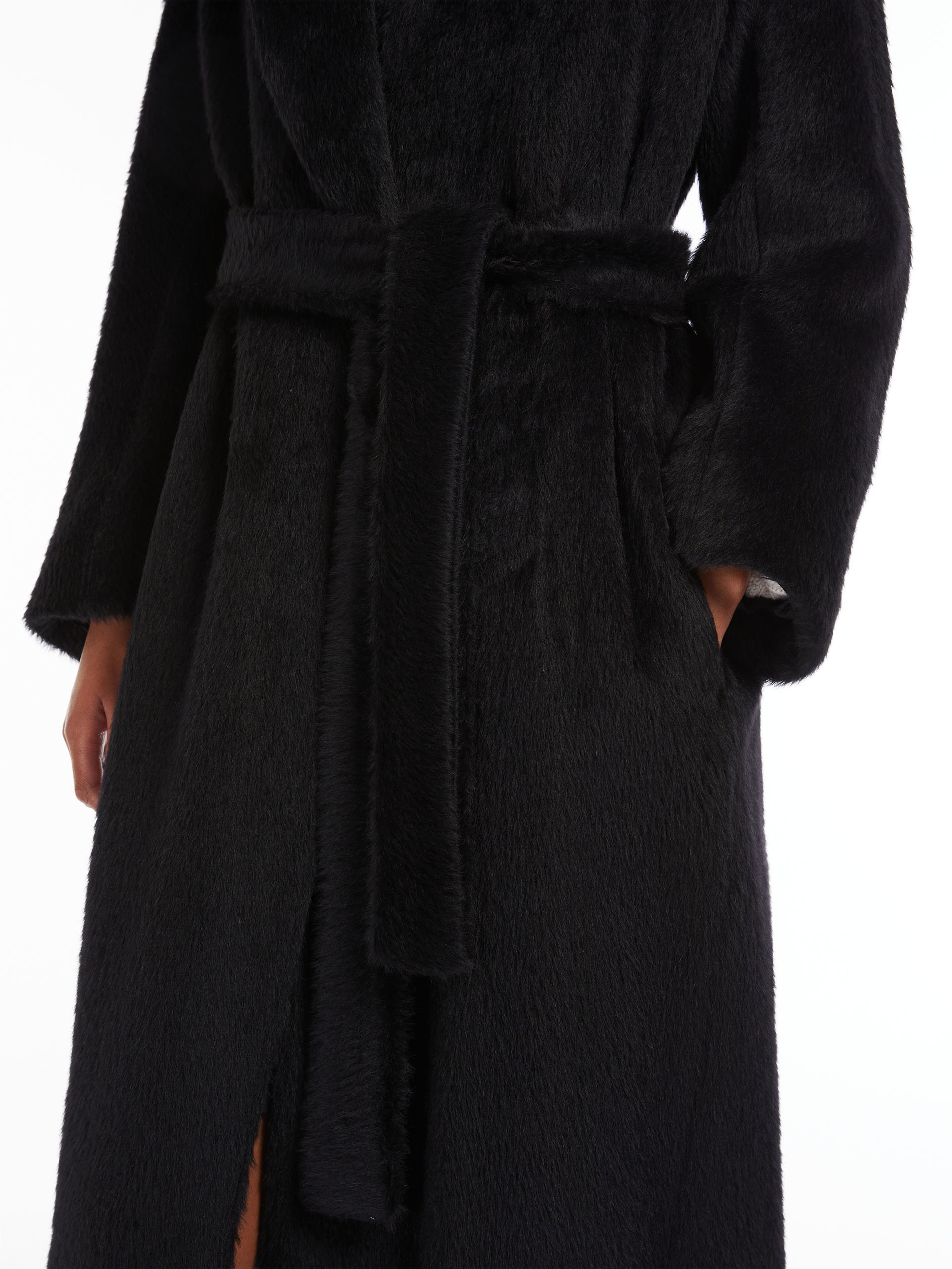 Max Mara Estella Wool And Cashmere Coat In Black