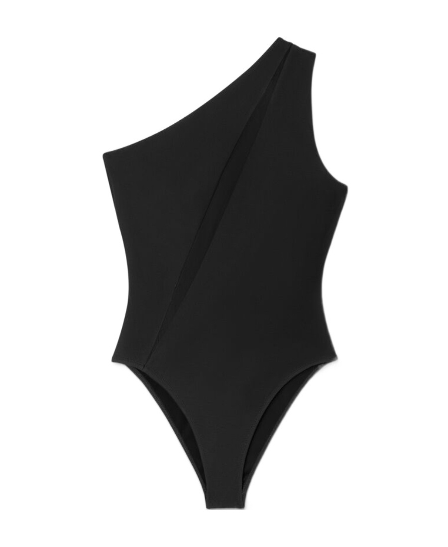 VERSACE ONE-SHOULDER SWIMSUIT 