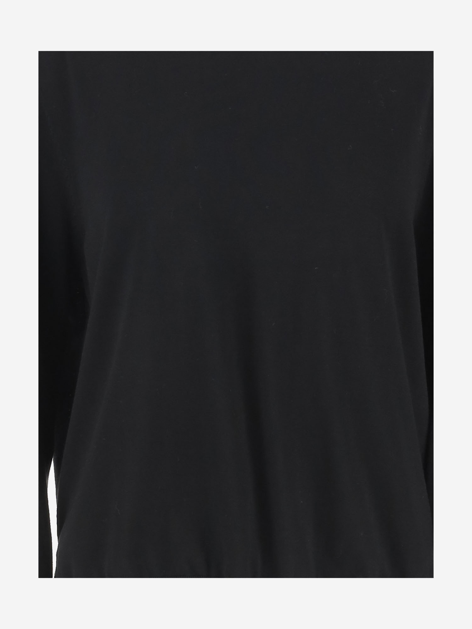 Shop Aspesi Long-sleeved Sweater In Black