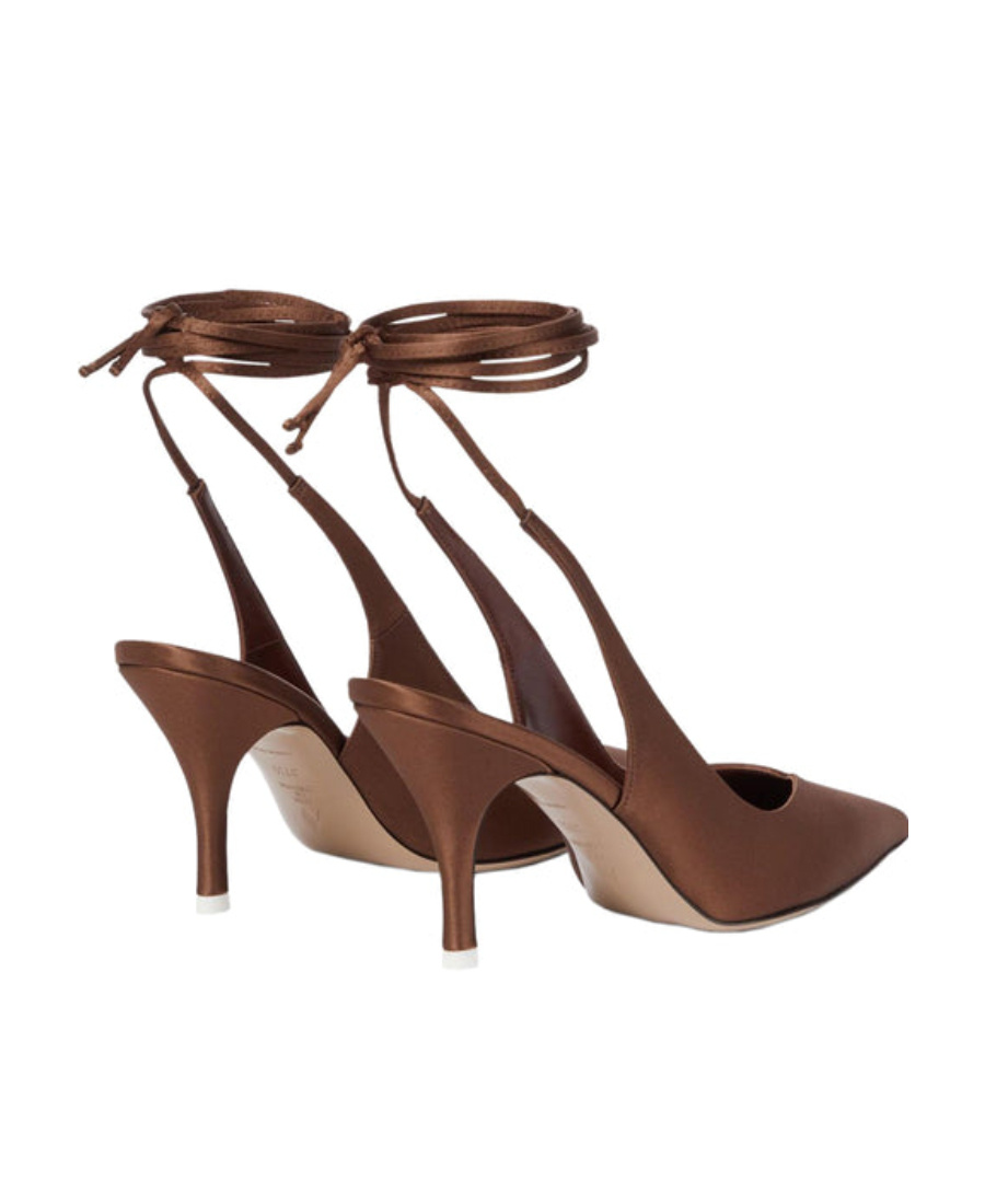 Attico Cusp High-heeled Shoes In Black