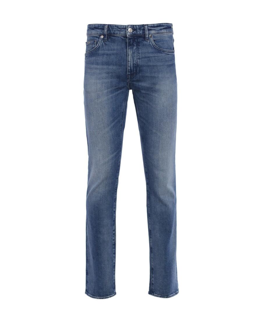 HUGO BOSS LOGO STRAIGHT JEANS