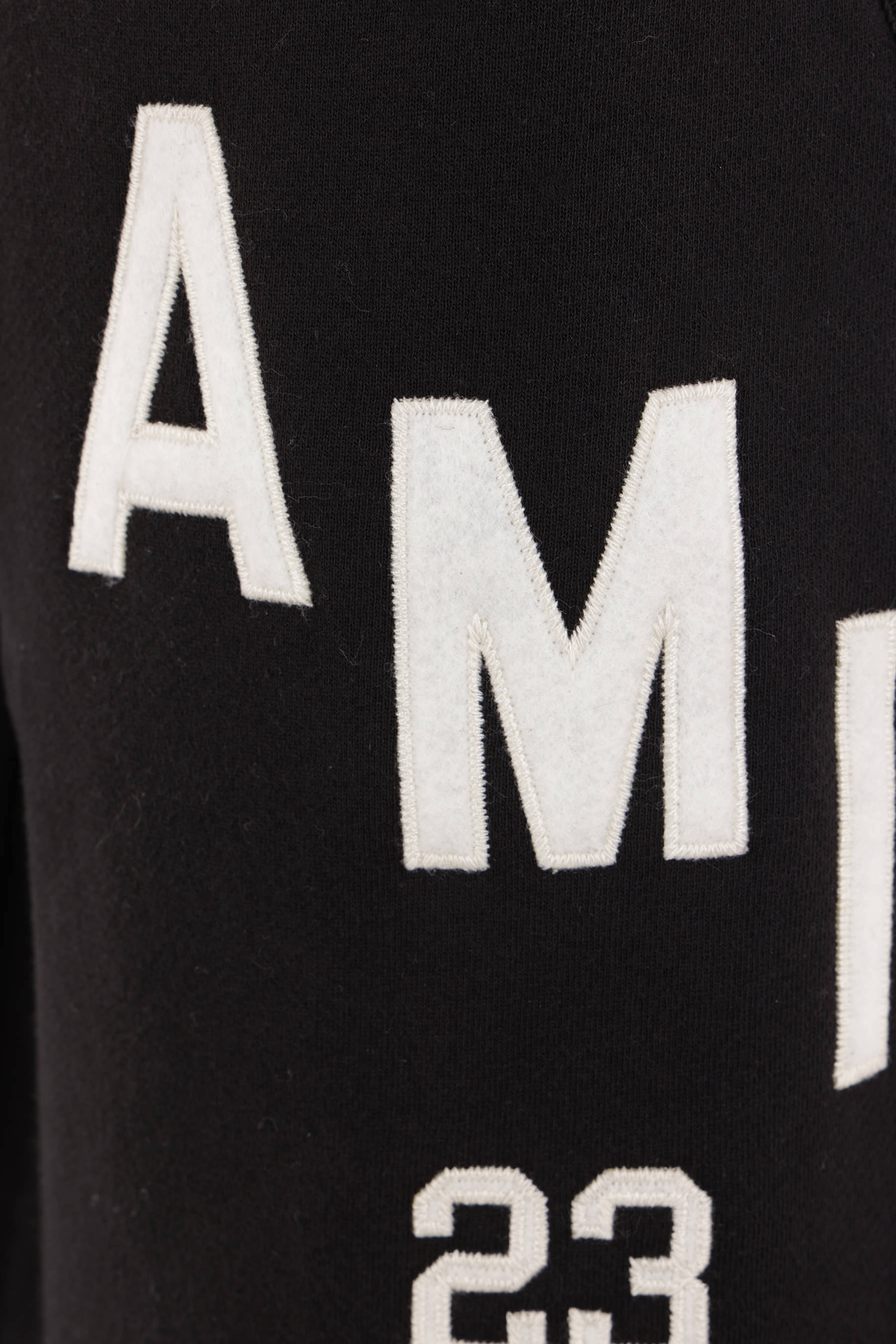 Amiri Hockey Logo-patch Track Pants In Black