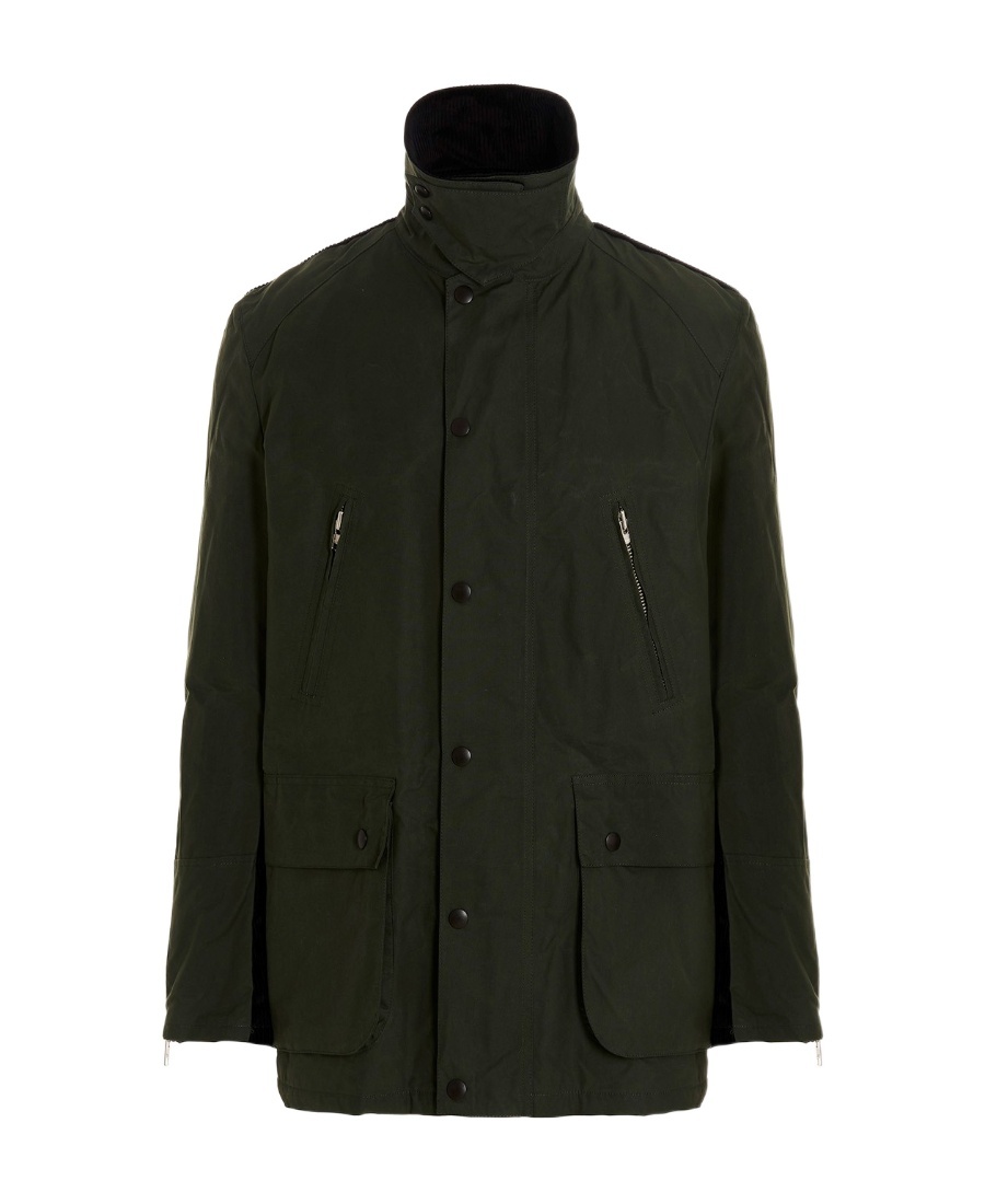 Department Five Department 5 'middle Barbour' Jacket In Black