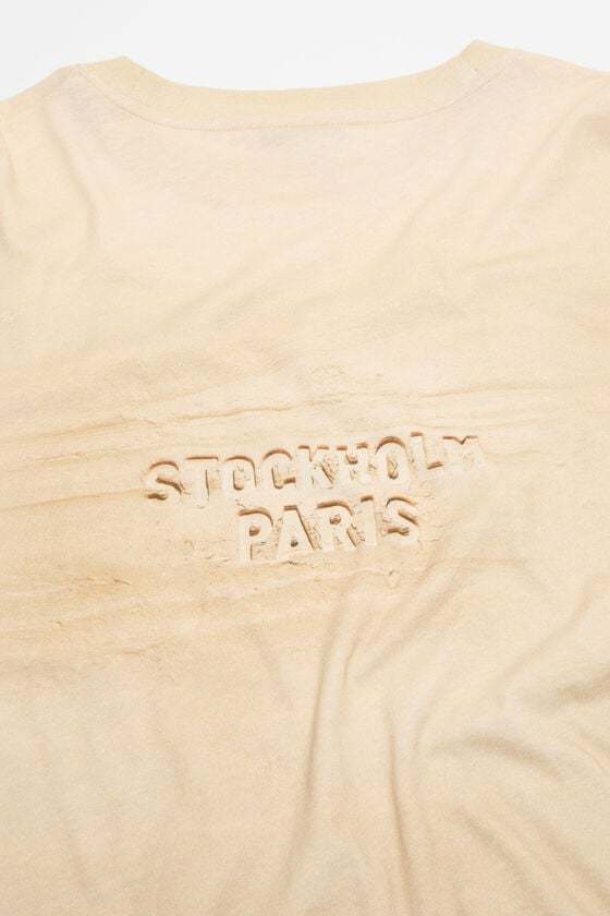 Acne Studios Edden U Long Sleeve Tee Sand Beige