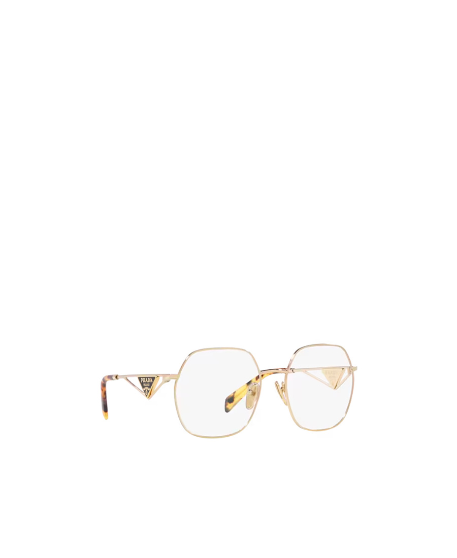 Prada Triangle-logo Glasses In White