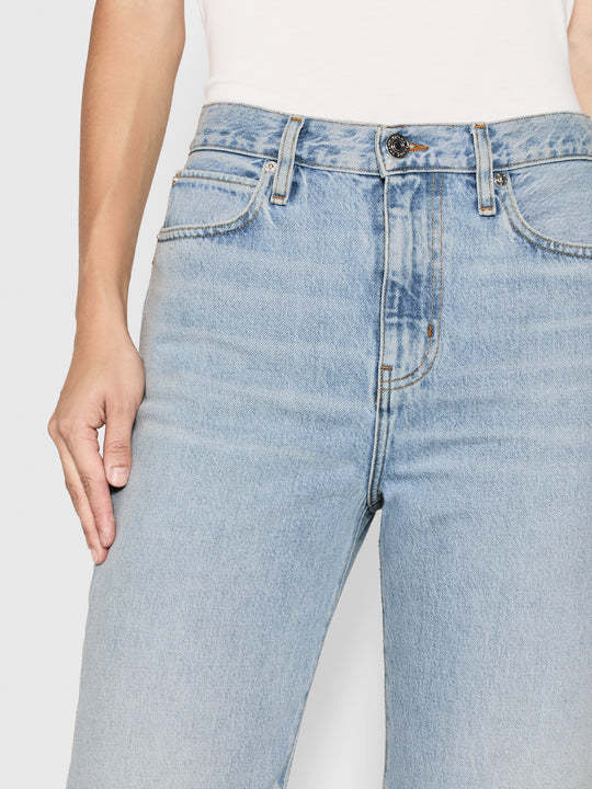 Shop Frame Le Jane Crop Jeans In Blue